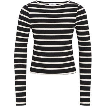 Grunt Top Lethbridge l/s stripe Black